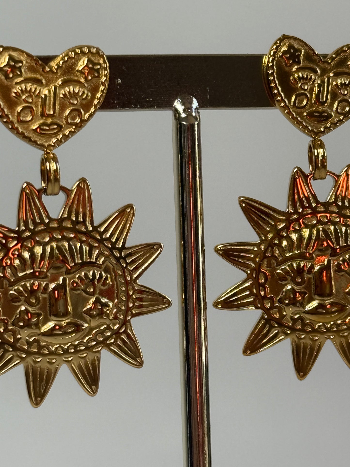 Pendientes SOL DE CORAZÓN
