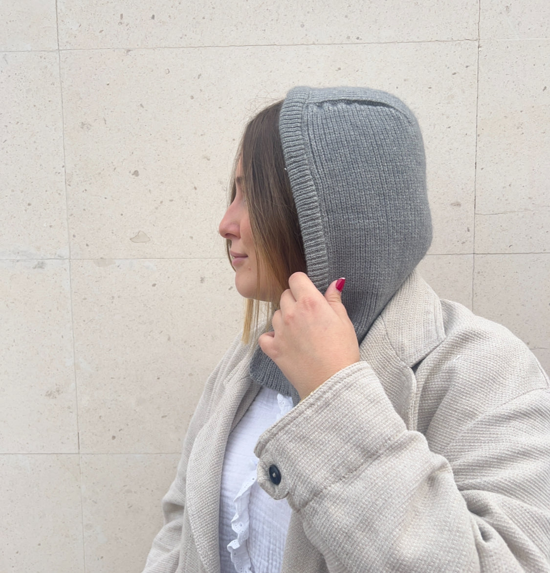 BALACLAVA gris claro