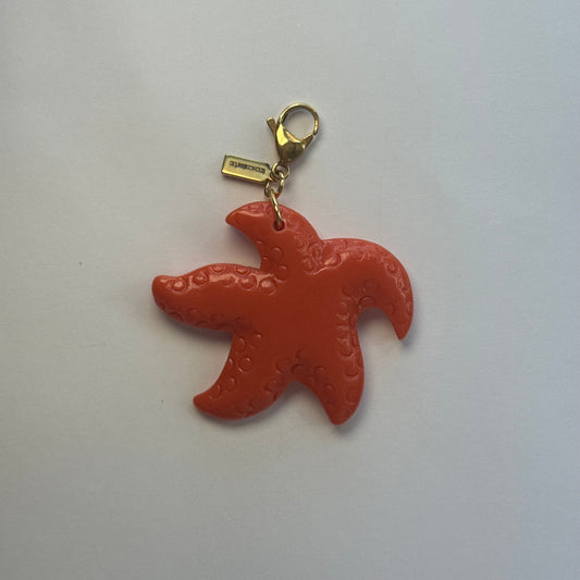 Charm ''PENTÁGONA'' naranja