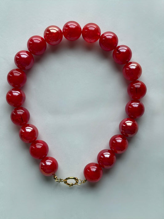 Collar ''POSITANO'' rojo
