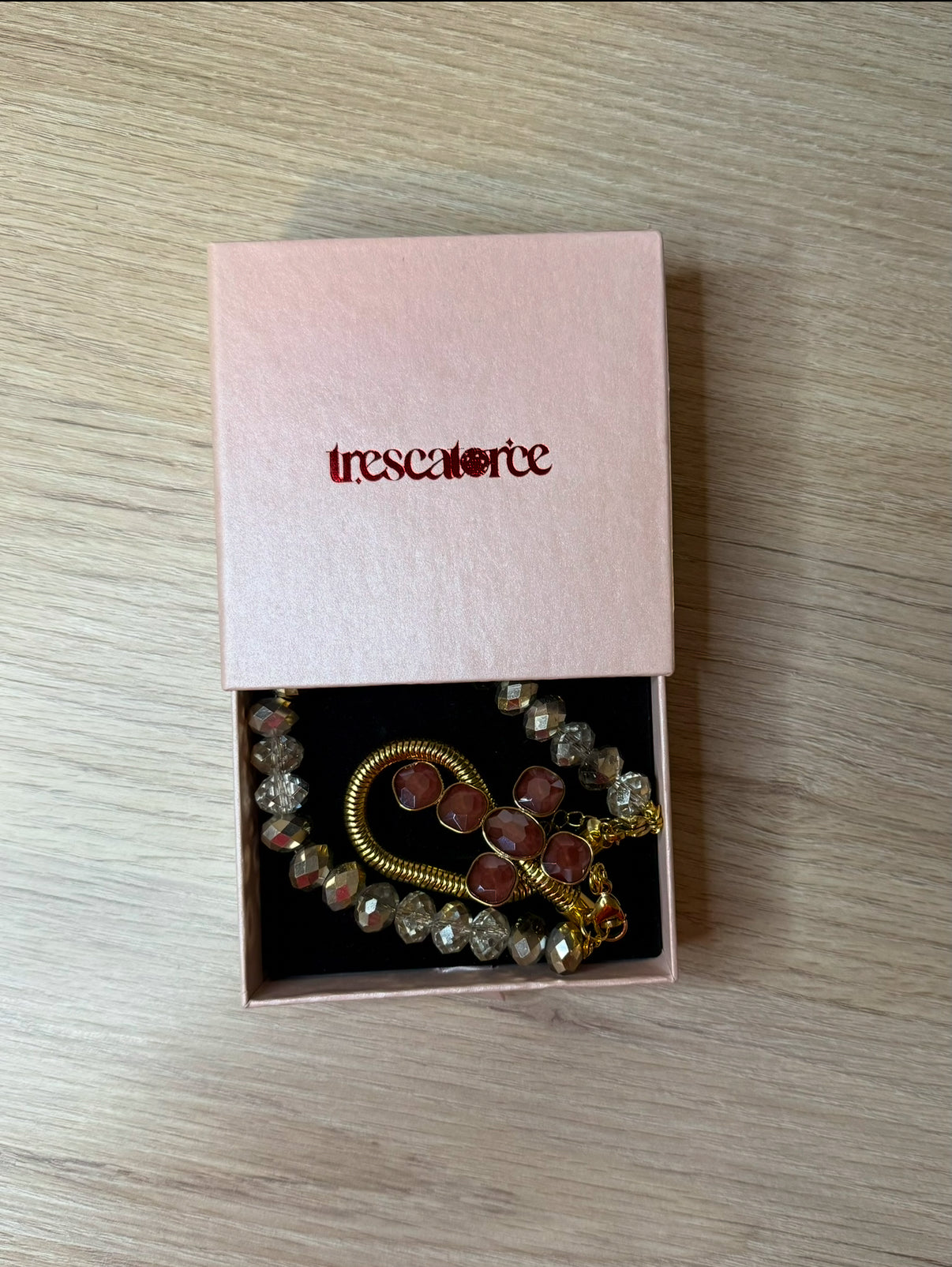 Charm ‘’AMULETO’’ burdeos