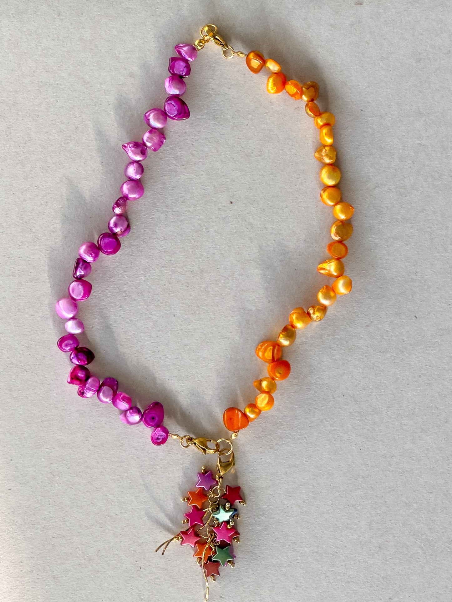 Mitad ‘’YOU BRING HAPPINESS TO MY LIFE’’ naranja