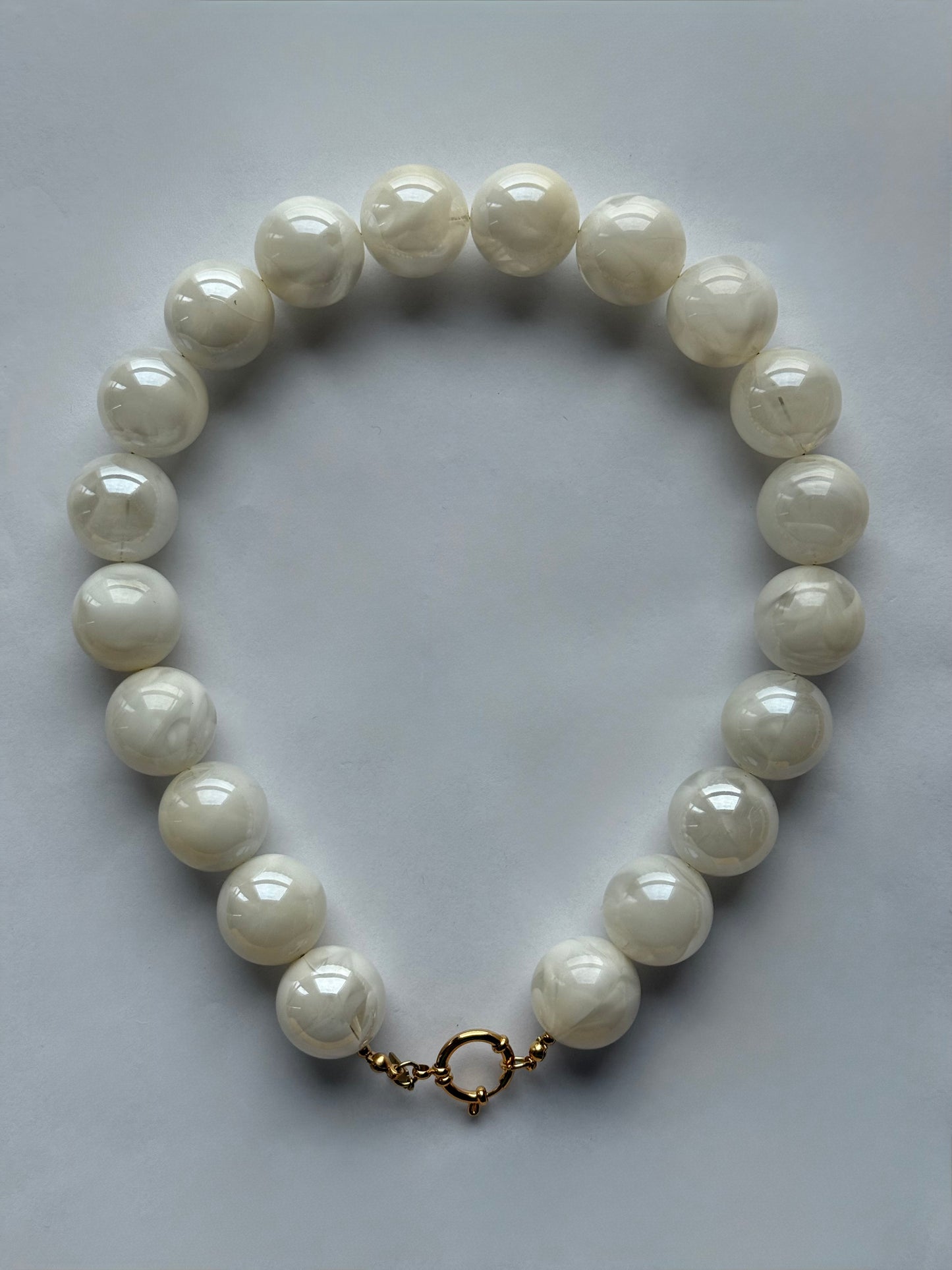 Collar ''POSITANO'' blanco