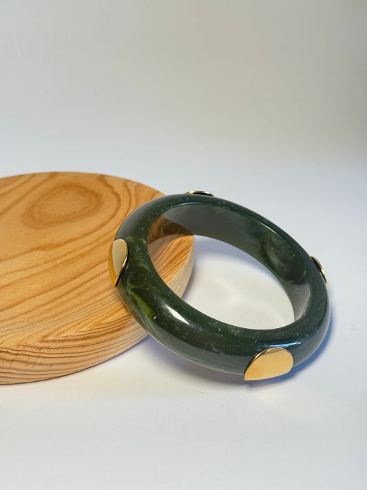 Pulsera “DOTS” verde
