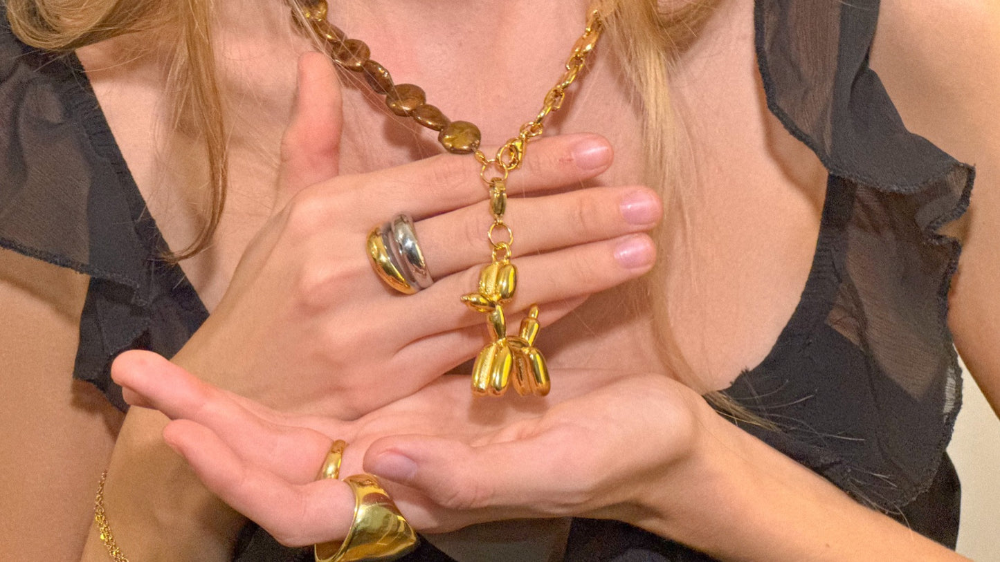 Anillo ‘’PLATA Y ORO’’