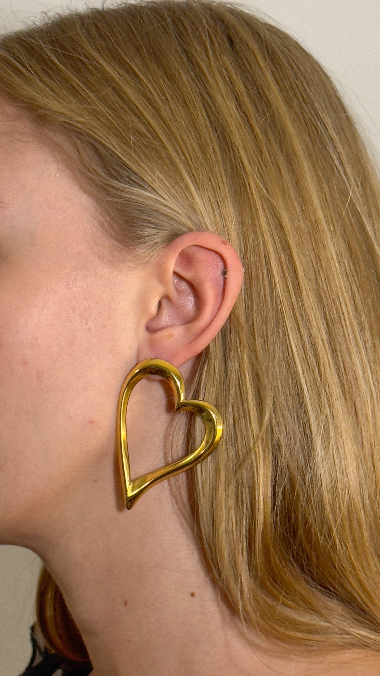 Pendientes “BIG HEART”